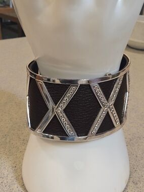 Brighton Christo Wide Cuff Bracelet